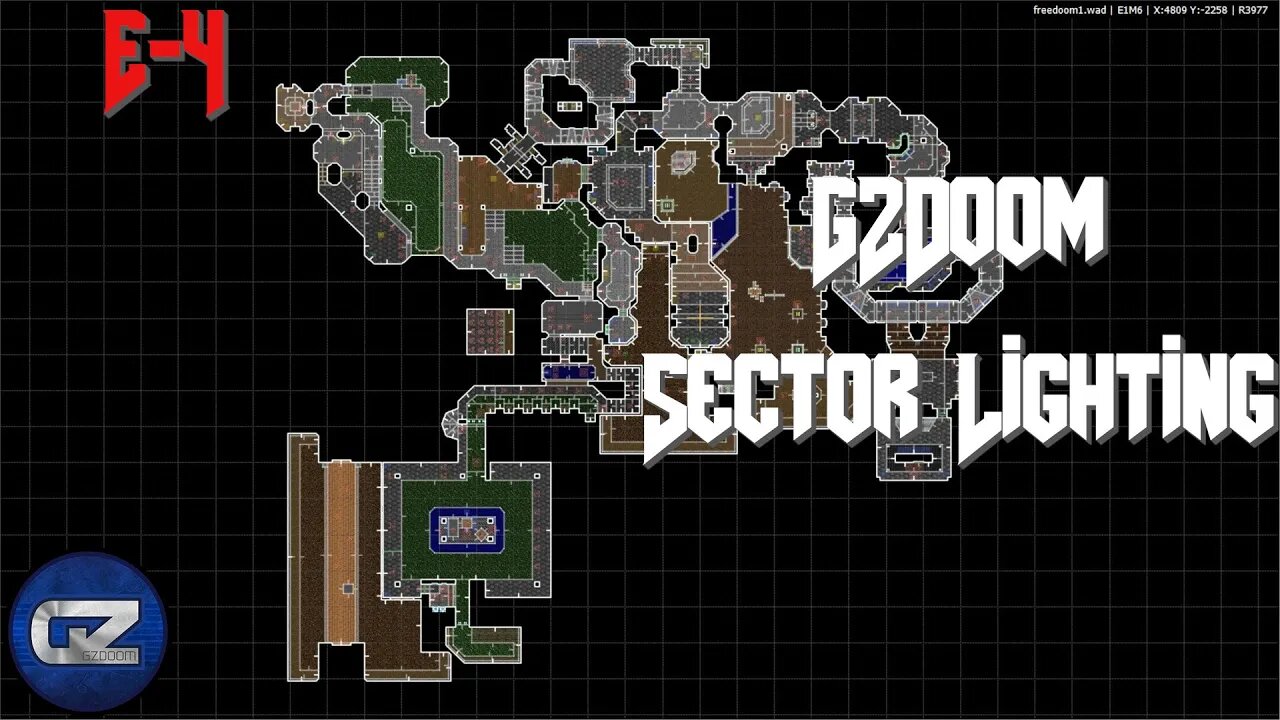 GZDoom Mapping - Sector Lighting - Tutorial 4