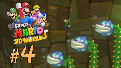 Super Mario 3D World - World 4 Playthrough