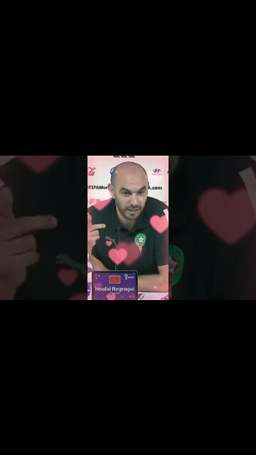 تصريحات وليد الركراكي مدرب المنتخب المغربي قبل مواجهة بلجيكا