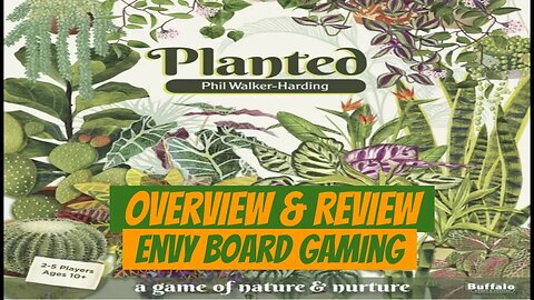 Planted Board Game Overview & Review