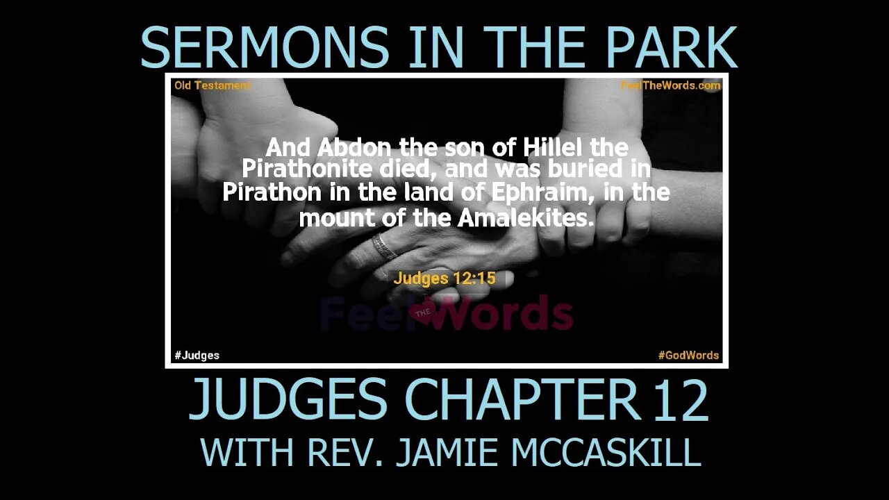 Rev. Jamie McCaskill Sermons in The Park 123