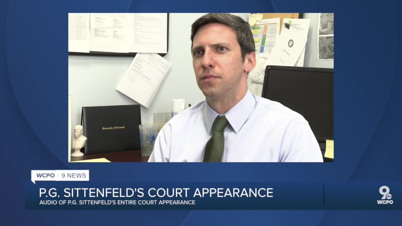 Hear P.G. Sittenfeld's entire court appearance