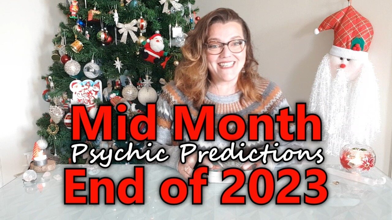 Mid Month ⛄ End of Year Energies Check-In!!! December 2023🎄🎁Psychic Predictions For Your Zodiac Sign