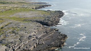 Drone footage captures immense beauty of coastline in Ireland