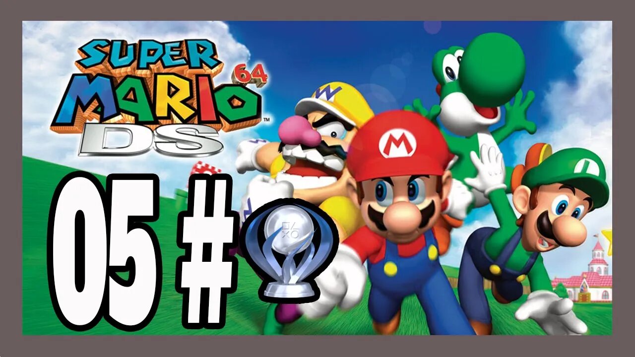 Platinando: Super Mario 64 DS PARTE 5 AO VIVO