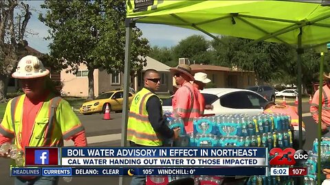 Precautionary boil water advisory in effect