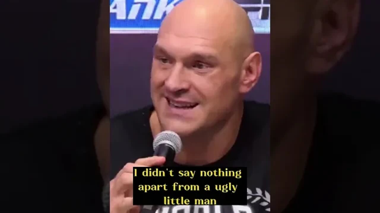 Tyson Fury comments on Usyk #shorts