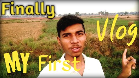 My first vlog