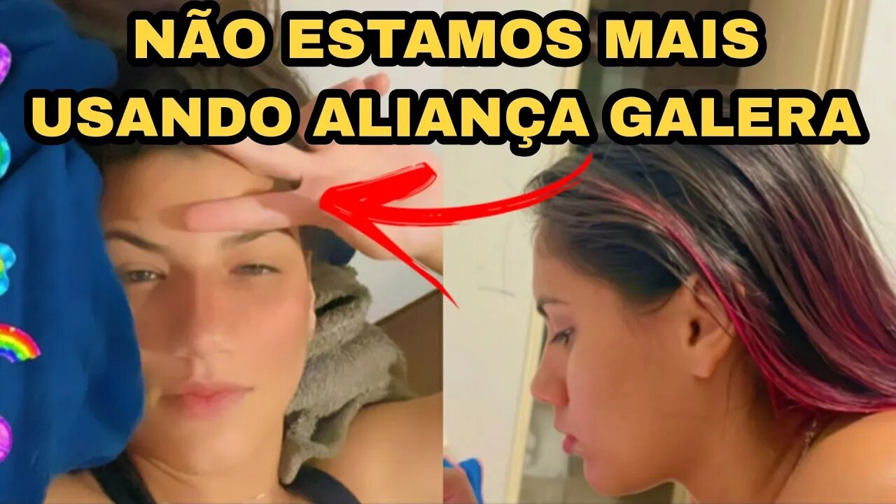 RHITA FALA O PORQUE DE NÃO ESTAR USANDO MAIS ALIANÇA