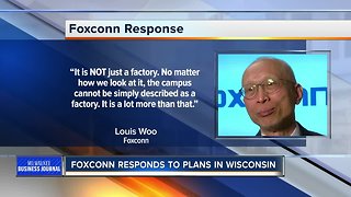 Foxconn pushes back on reports to rethink plans for Wisconsin