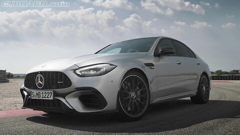 World Premiere Mercedes C63S AMG E-Performance Sedan brutal 4-cylinder powerhouse