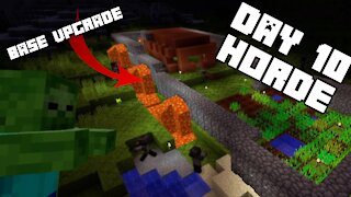 Minecraft Zombie Apocalypse Day 10 Horde is Here