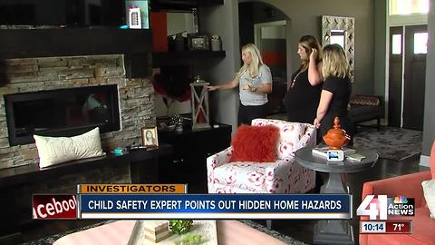 Child proofing expert uncovers hidden hazards