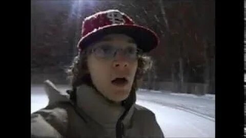 Random Vlog on a very cold & snowy night January 11th 2016