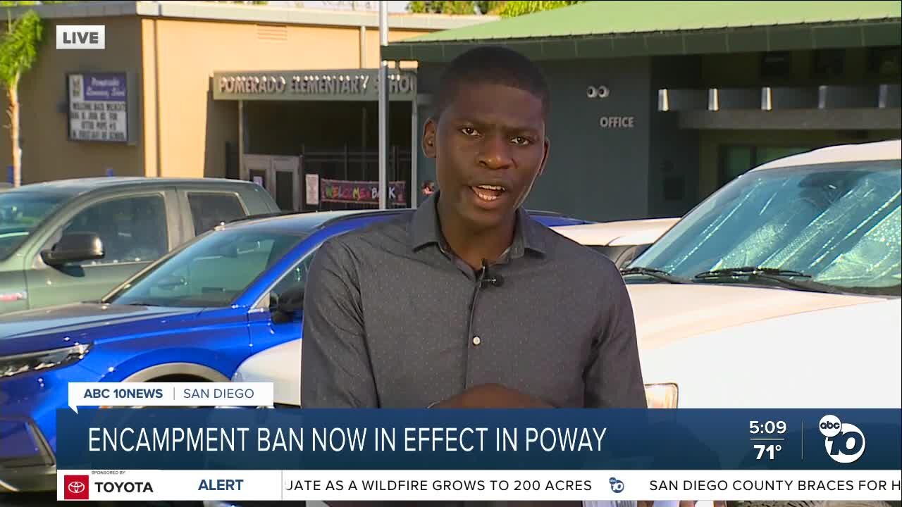 ABC 10News Anchor Wale Aliyu takes a look at Poway homeless ordinance