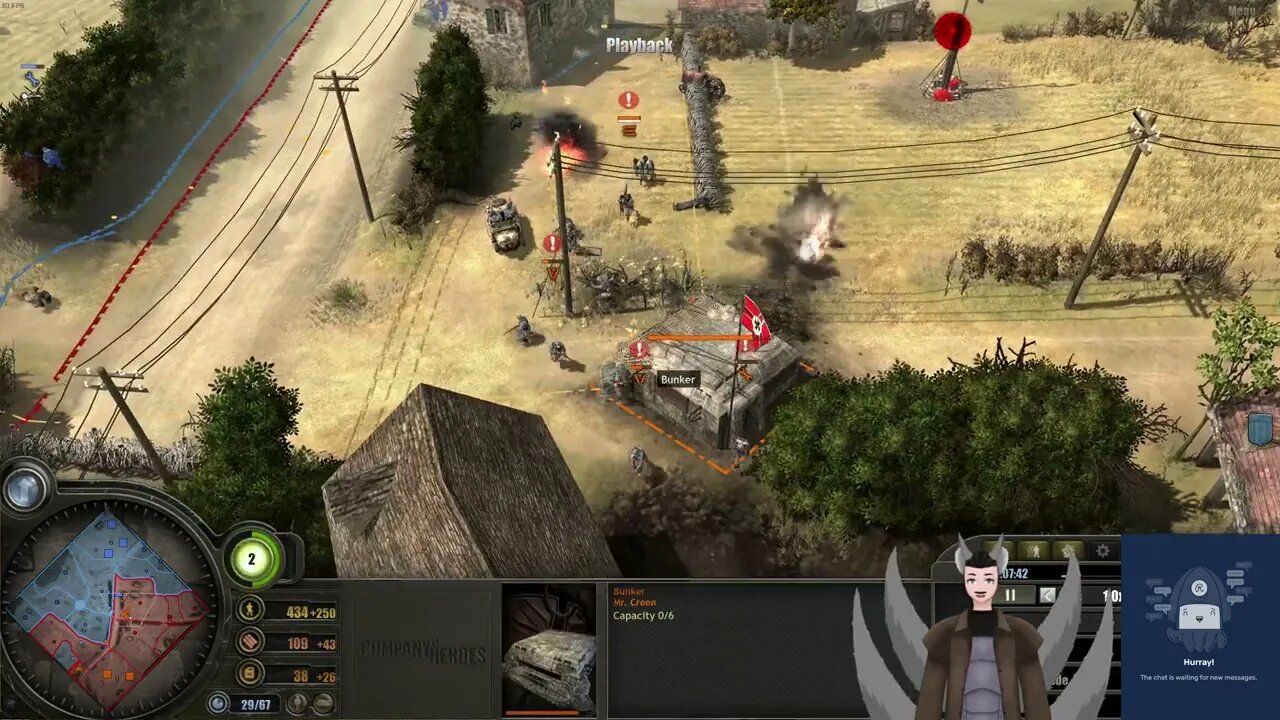 Mr. Creen (Wehr) vs Conan (US) || Company of Heroes 1