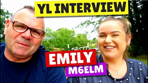 Young Lady YL Ham Radio Operator Interview M6ELM