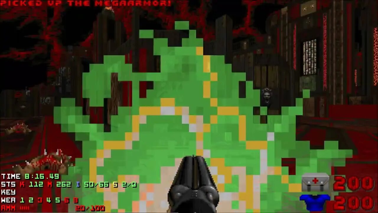 Doom 2 Final Door Level 3 UV with 103% in 17:25