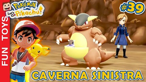 Pokémon: Let's Go #39 ⚡️ No caminho para a Liga Pokémon, entramos em uma caverna MEGA DIFÍCIL!