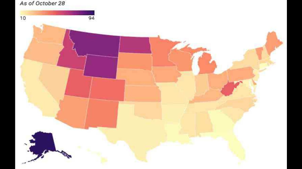 Florida Continues to Record Lowest Coronavirus Cases Per Capita