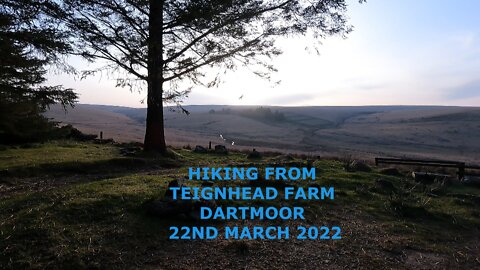 Hiking from Teignhead farm.Dartmoor