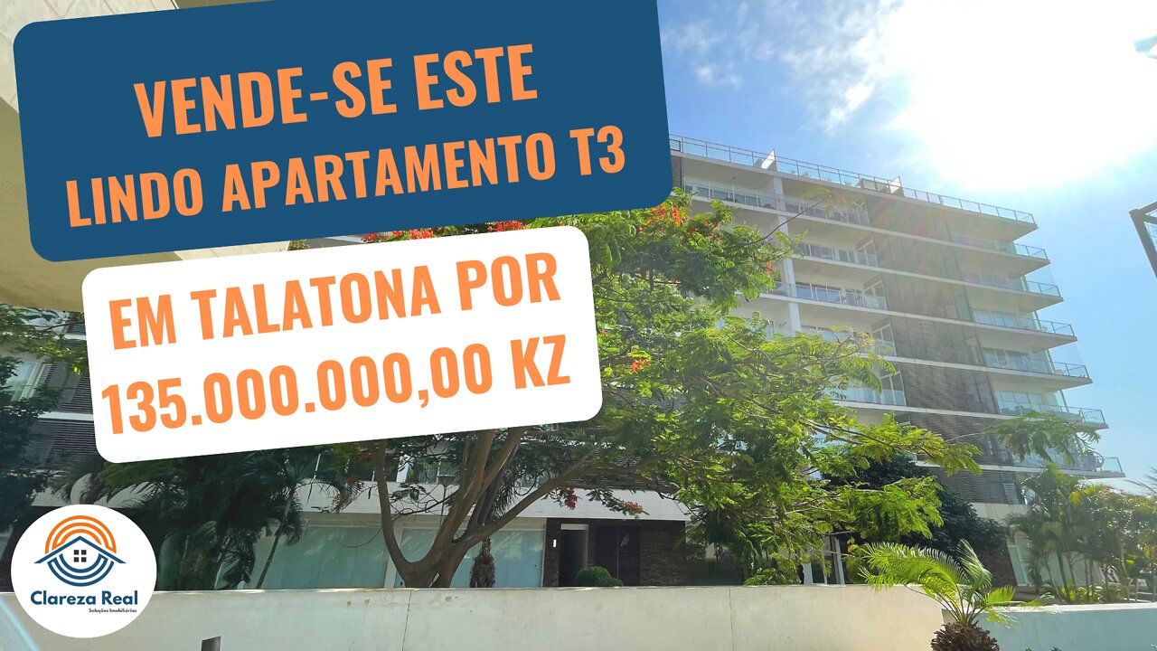 Vende-se este lindo Apartamento T3 em Talatona Condomínio Residencias