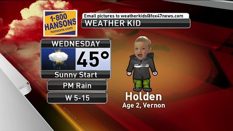 Weather Kid - Holden - 3/20/19