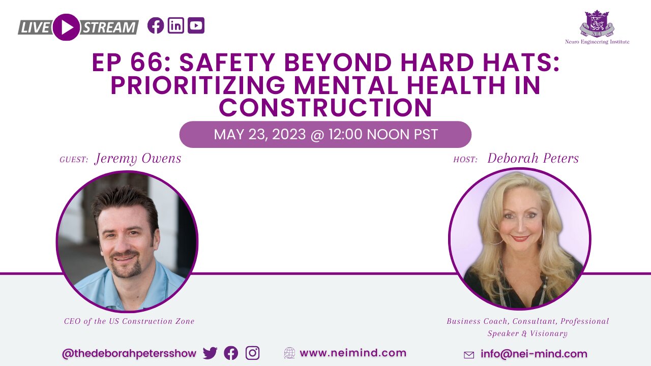 Jeremy Owens - Safety Beyond Hard Hats: Prioritizing Mental Health in Construction