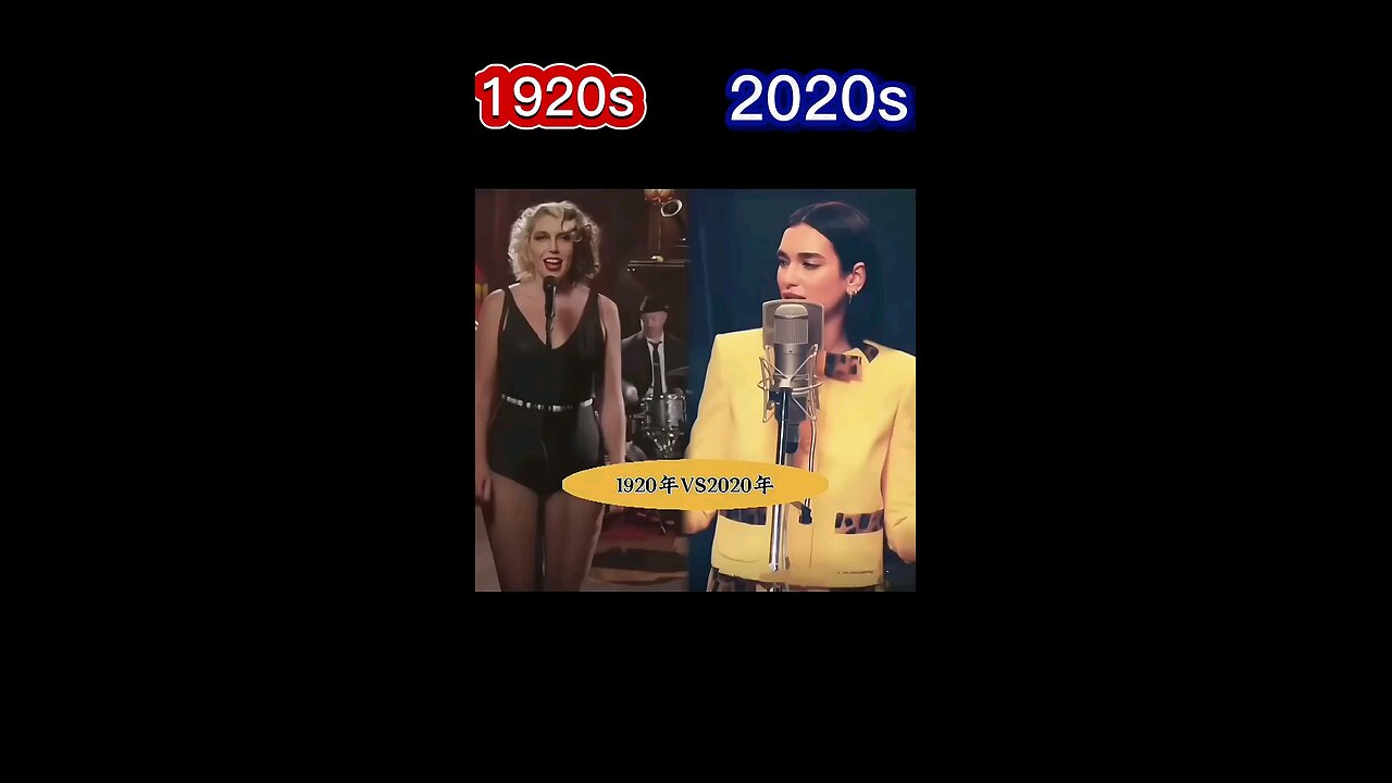 DUA LIPA - Levitating _ 1920s vs 2020s _ Trending Music
