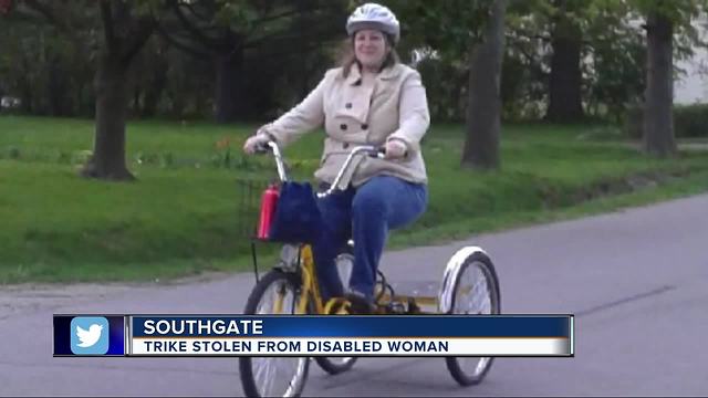 Trike stolen from Southgate woman who is disabled