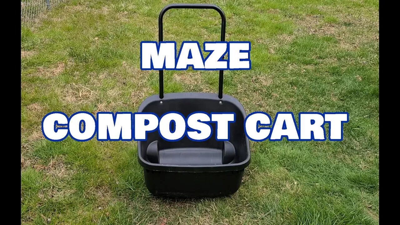 MAZE Compost Cart with Handle, Assembly and Quick Look