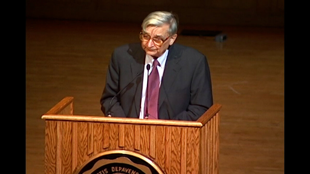 November 8, 2006 - Pulitzer Prize-Winning Biologist E.O. Wilson at DePauw (Montage)