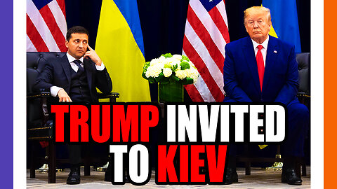 Zelensky Invites Trump To Kiev Ukraine