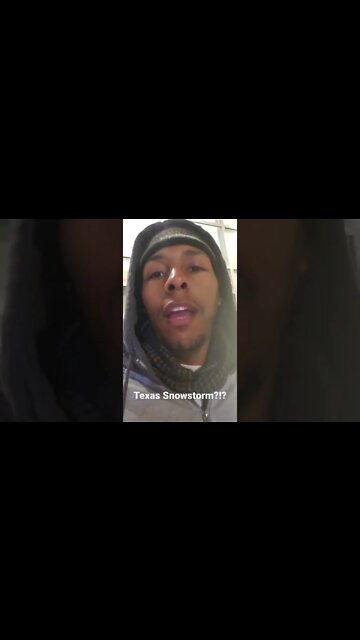 My BRIEF JOURNEY to the gym in the Texas Snowstorm 2022. #short #babysnow #Texas #babysnow #mindset