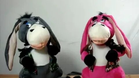 Dancing Donkey Plushes