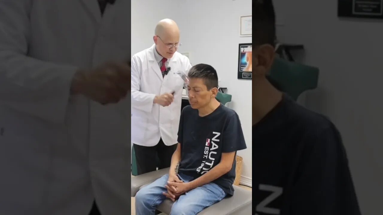 *COMPILATION* Chiropractic Hammer Tapping Removes Pain In Neck