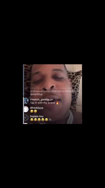 Finesse2tymes letting the streets know what he would do to icespice 😩