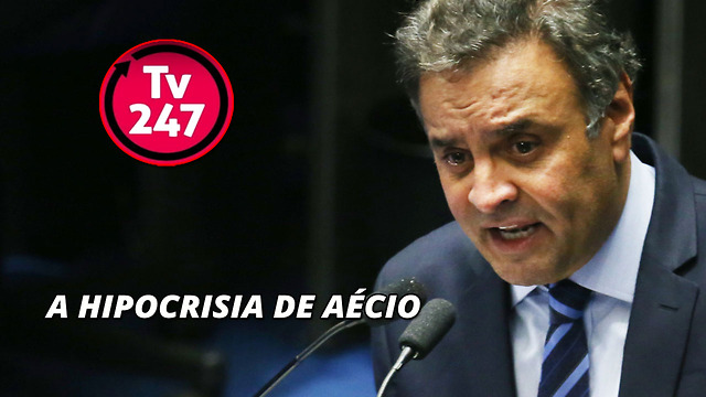 A hipocrisia de Aécio