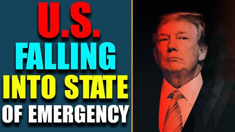U.S FALLING INTO STATE OF EMERGENCY! MILITARY TAKES OVER WHITE HOUSE AS E.B.S GOING OFF