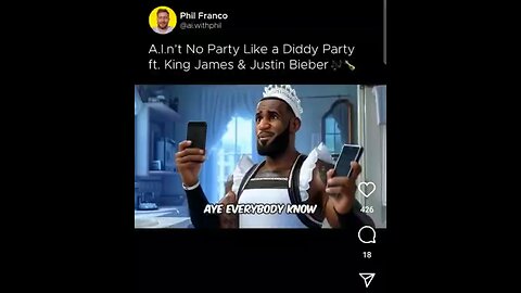 LeBron loves Diddy