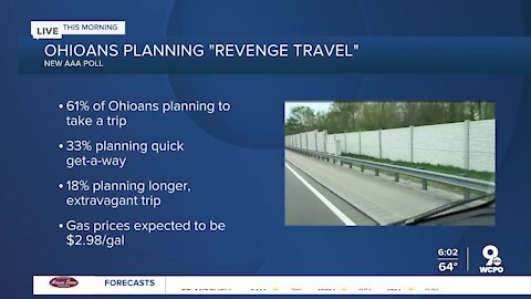 Ohioans planning 'revenge travel'