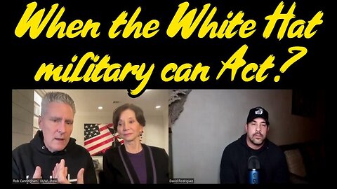 Dr. Jan Halper-Hayes & Nino: When the White Hat military can Act?