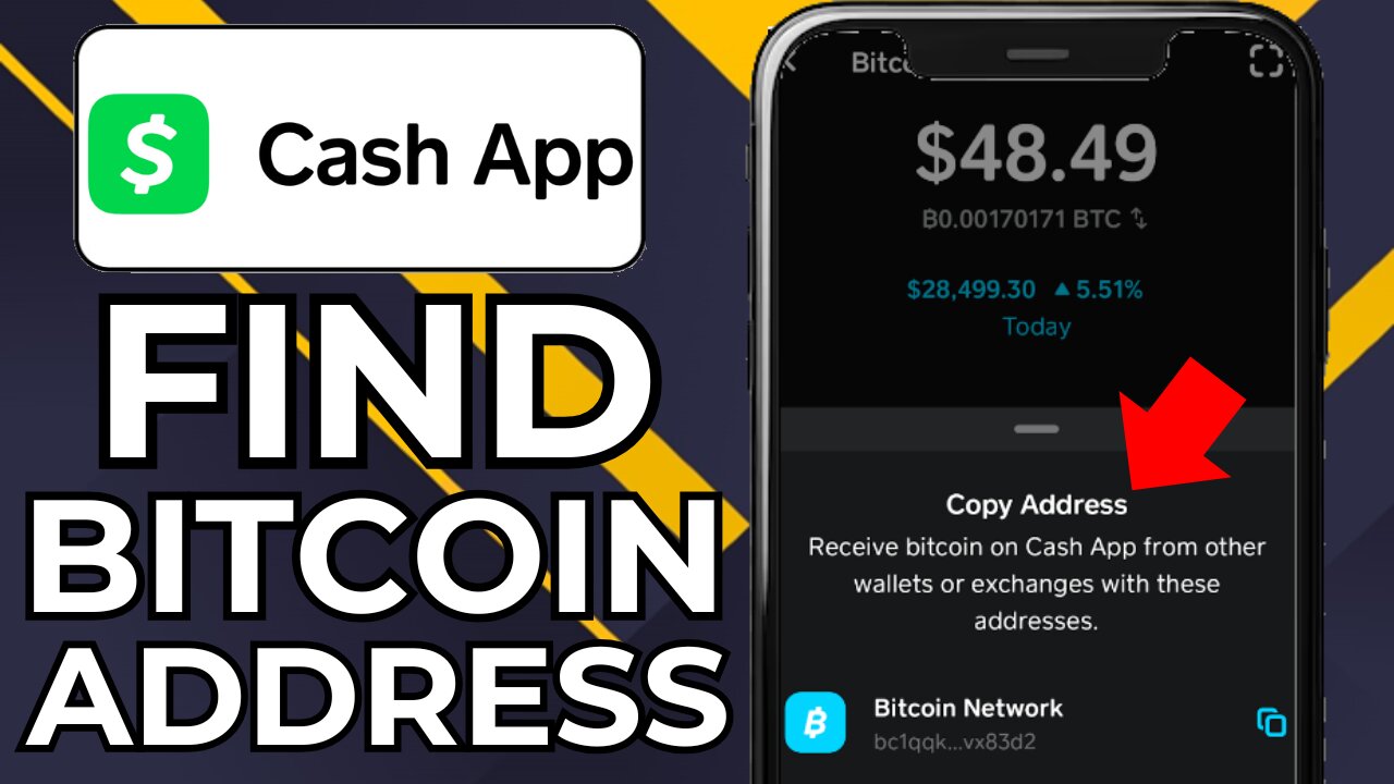 HOW TO FIND CASH APP BITCOIN WALLET ADDRESS