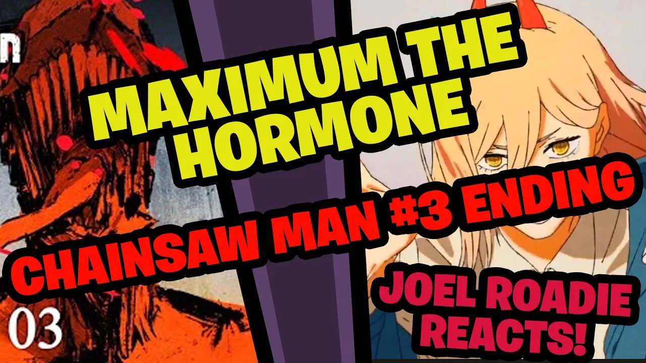 『チェンソーマン』第3話ノンクレジットエンディング / CHAINSAW MAN #3 Ending│マキシマム ザ ホルモン 「刃渡り2億センチ」- Roadie Reacts
