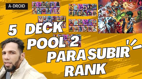Os 5 Melhores Deck Da Pool 2 Que Me Fizeram Subir De Nivel Na Ranqueada marvel snap #marvelsnap