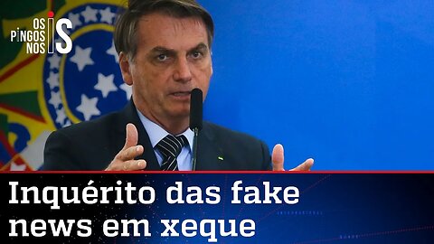 Bolsonaro vai ao STF para barrar abertura inquéritos sem o aval do MPF