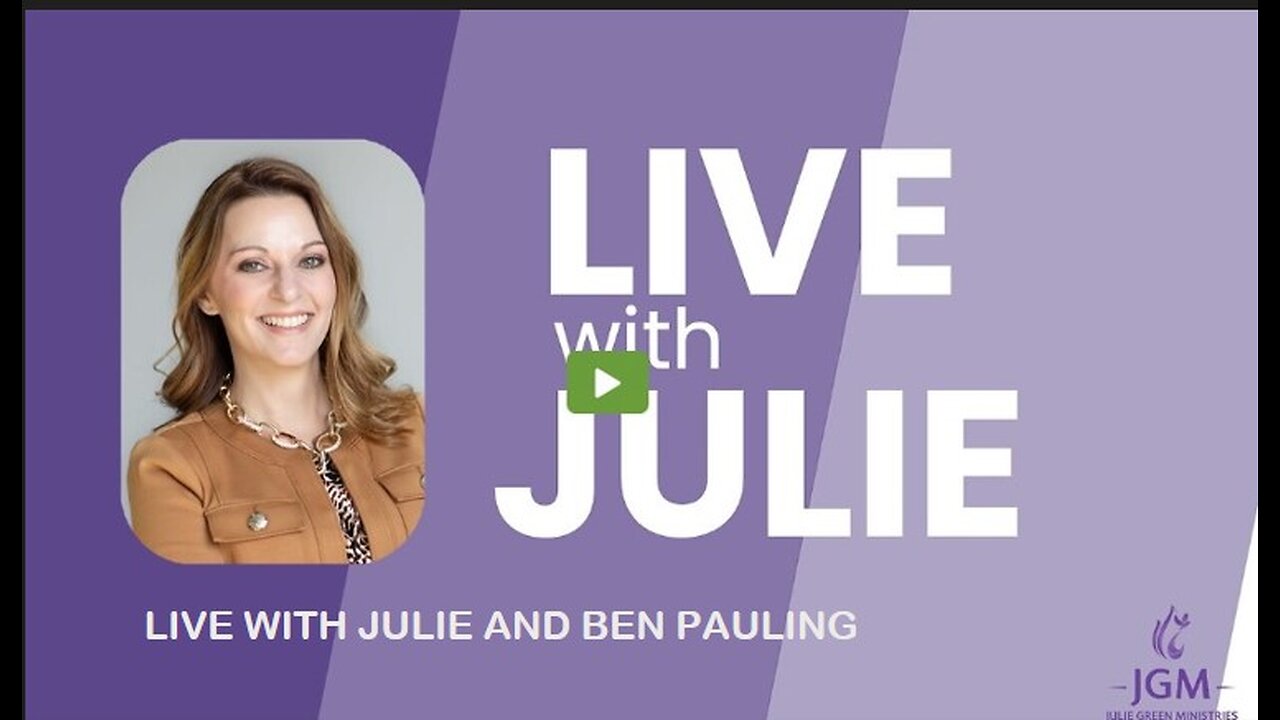 Julie Green subs LIVE WITH JULIE AND BEN PAULING