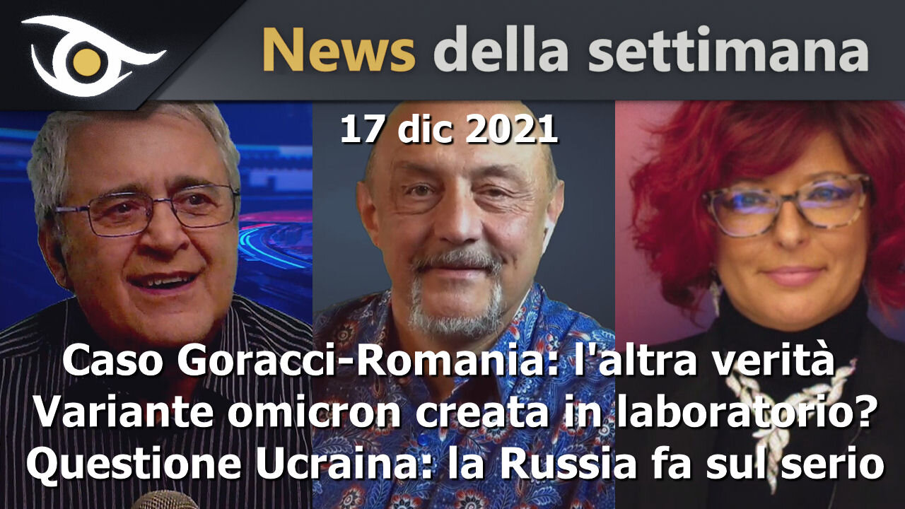 NEWS DELLA SETTIMANA (17 dic 2021)