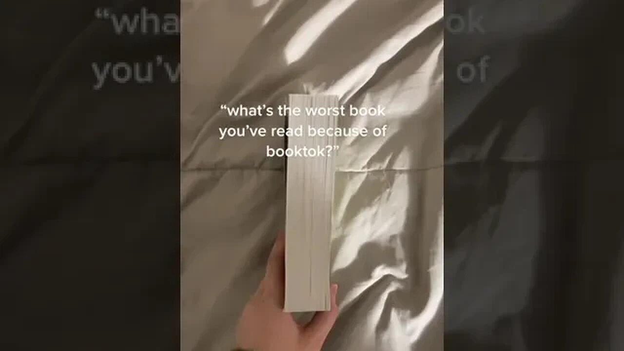 Worst Book tiktok adriana reads