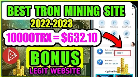 2022 - 2023 free mining site ! Free crypto mining ! Payment proof ! #crypto #bitcoin #freemining